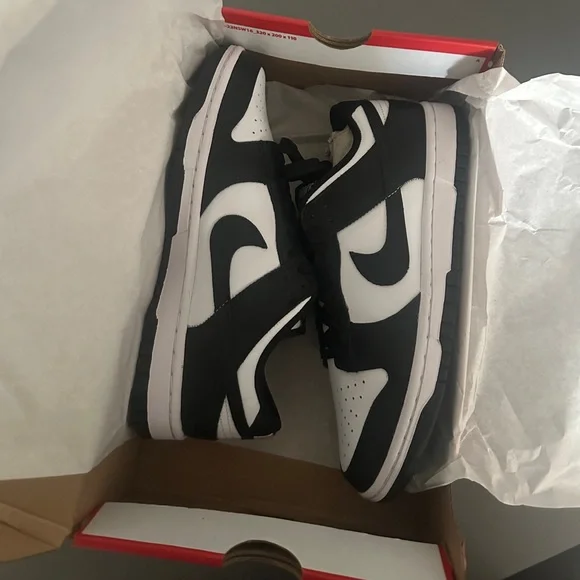 Brand new Pandas, never worn Nike Dunk Low PS Panda Size 10C Brand New Never Worn | eBay main image 3